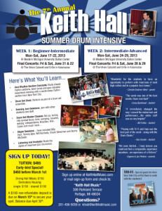 Keith Hall SDI flyer 2013